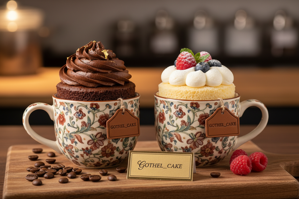 Mini cakes GOTHEL_CAKE en tazas